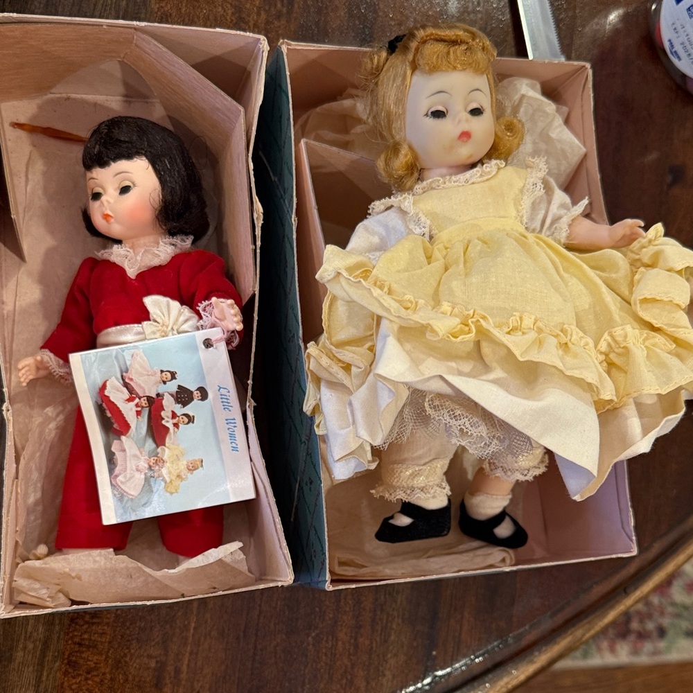 Madame alexander dolls-  Red boy from Storybook Series Red Boy  and  Amy